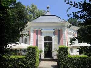 Pavillon im Schlosspark Eggenberg, Steiermark, Graz