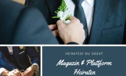 Der Anzug für den Bräutigam